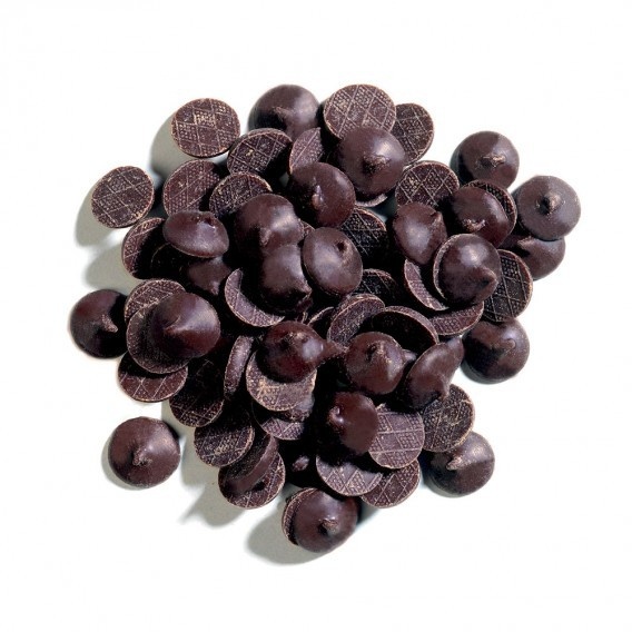 Чорний термостабільний шоколад без цукру, 48%, Barry Callebaut, 20 кг 206312557505 фото