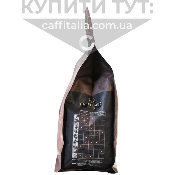 Чорний шоколад Kumabo 80.1%, Callebaut, 2.5 кг 18860 фото