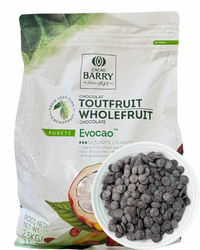 Темний шоколад кувертюр Evocao WholeFruit, 72%, 500 г (на вагу) 19173 фото
