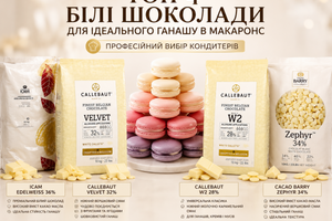 Ідеальний шоколад для ганашу в макаронс: який обрати кондитеру? фото