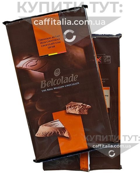 Молочний шоколад в блоці без цукру 33%, Belcolade, 5 кг 20007 фото