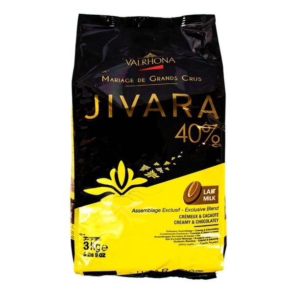 Молочний шоколад Jivara Lactee 40%, Valrhona 17049 фото