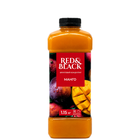 Фруктовий концентрат Red&Black Манго, 1150 г 21312 фото