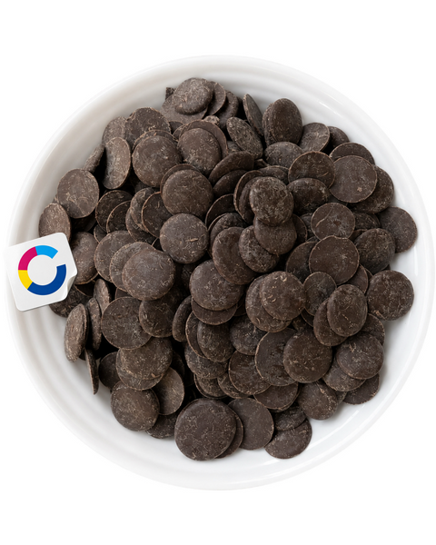 Чорний шоколад 56%, Natra Cacao, 500 г (на вагу) 14985 фото