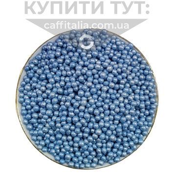 Цукрові кульки блакитні, 100 г 19229 фото
