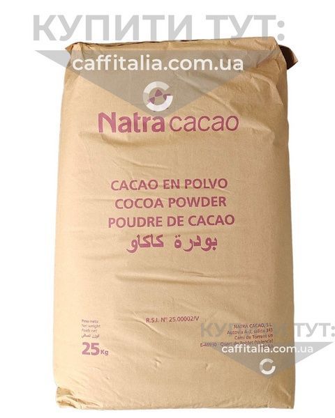 Какао-порошок алкалізований темно-червоний Cordoba 20-22%, Natra Cacao, 1 кг (фасування) 14988 фото