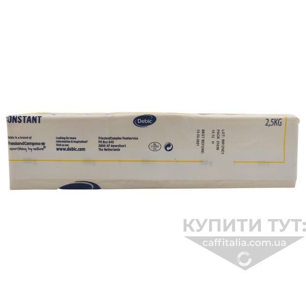 Масло вершкове Brioche 82%, Debic, 2.5 кг 16611 фото