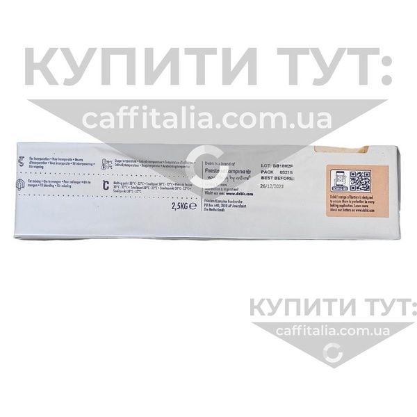 Масло вершкове Brioche 82%, Debic, 2.5 кг 16611 фото