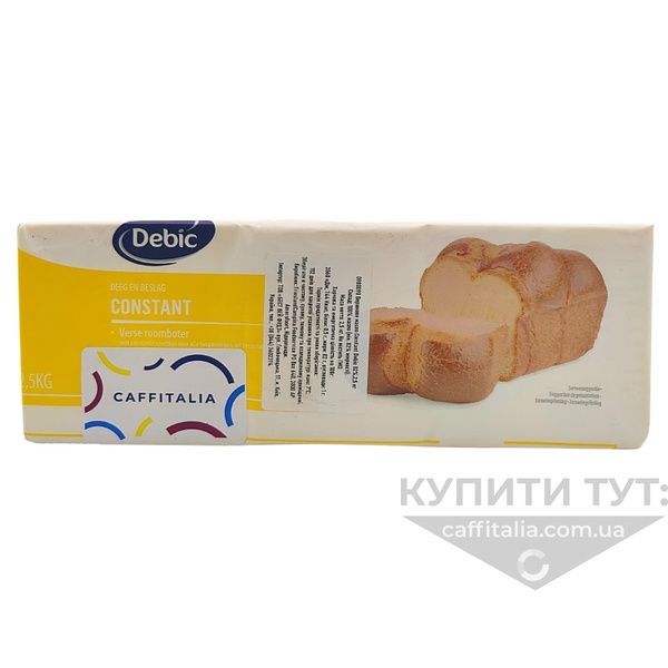 Масло вершкове Brioche 82%, Debic, 2.5 кг 16611 фото