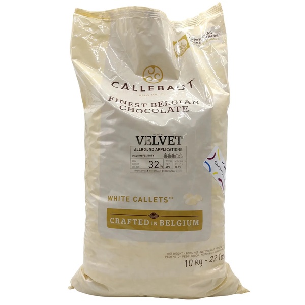 Білий шоколад Velvet, 32%, 10 кг 18866 фото