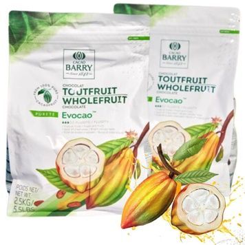 Темний шоколад кувертюр Evocao WholeFruit, 72%, 2.5 кг (ориг. упак.) 19173 фото