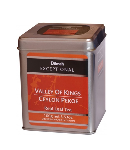 Чай чорний Dilmah Exceptional Долина Королів листовий, (Sri Lanka), 100 г 14696 фото