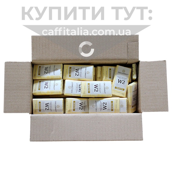 Білий шоколад Mini-tabletten Wit W2, Callebaut, 75 шт 18902 фото