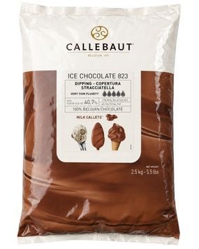 Молочний шоколад для покриття морозива​, Callebaut Ice Chocolate Milk 40,7%, 2,5 кг 16758 фото