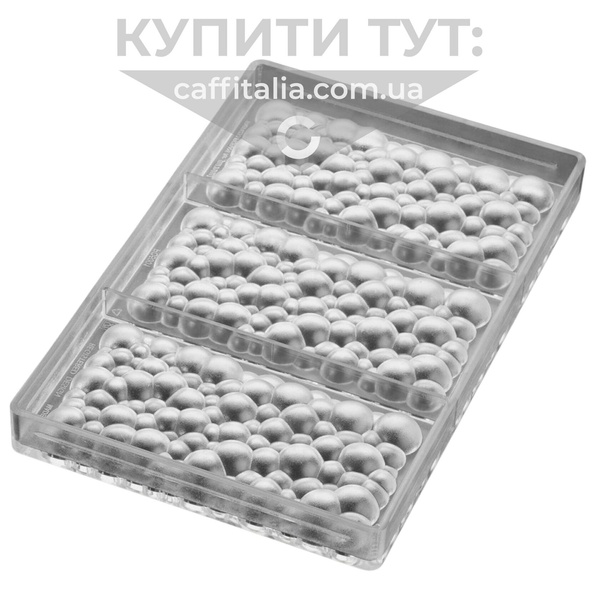 Форма полікарбонатна для шоколаду Спарклінг, Pavoni 16963 фото