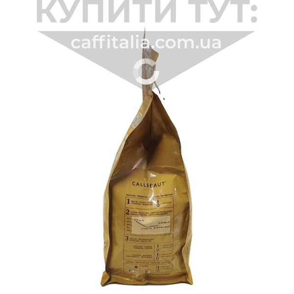 Білий шоколад Gold, 30.4%, Callebaut, 2.5 кг 15535 фото