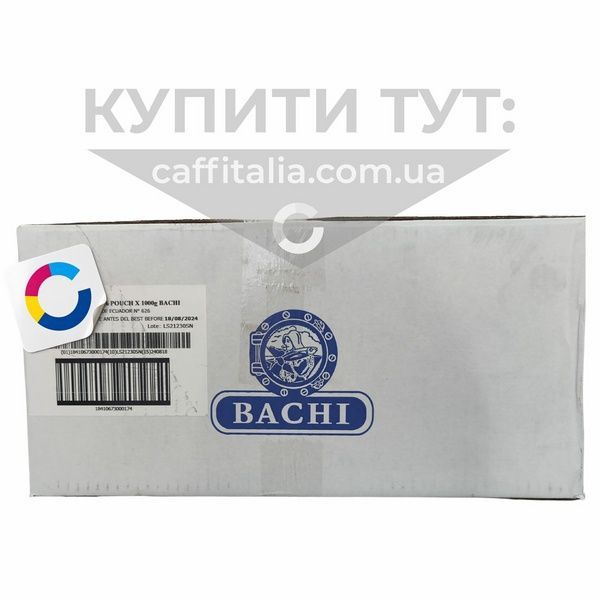 Тунець смугастий шматочками у власному соку, Bachi, 1 кг 18629 фото