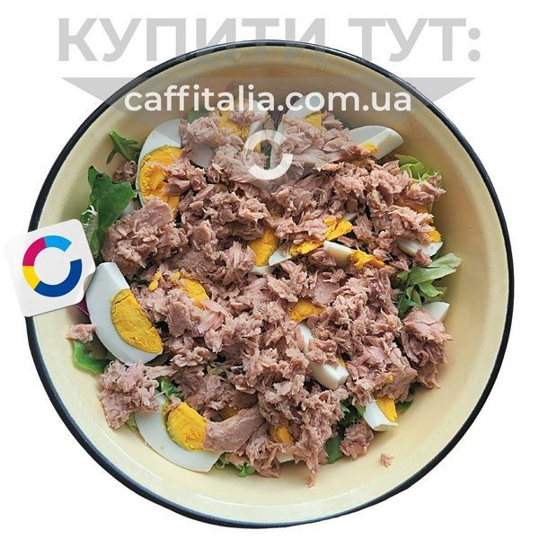 Тунець смугастий шматочками у власному соку, Bachi, 1 кг 18629 фото