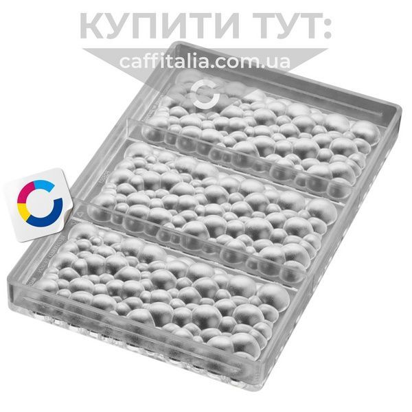 Форма полікарбонатна для шоколаду Спарклінг, Pavoni 16963 фото