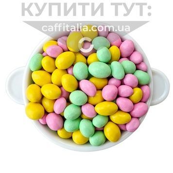 Драже арахіс у молочному шоколаді та кольоровій глазурі &laquo;пастель&raquo;, 200 г 19282 фото