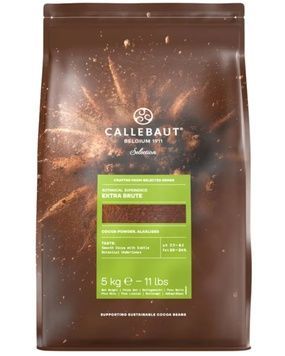 Какао-порошок Botanical Experience Extra Brute алкалізований 22&ndash;24%, Callebaut, 5 кг 21402 фото