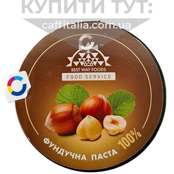 Фундучна паста 100%, BWF, 0,5 кг 19598 фото