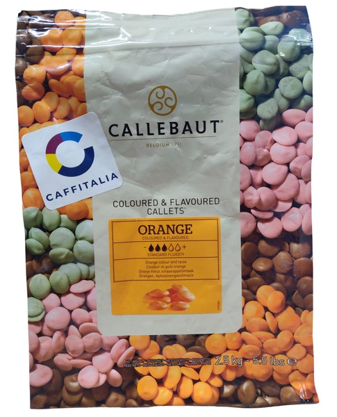 Шоколад зі cмаком апельсину Callebaut 29%, 2,5 кг 15137 фото