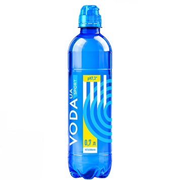 Вода питна, VODA UA Спорт, негазована 0,7л 21327 фото