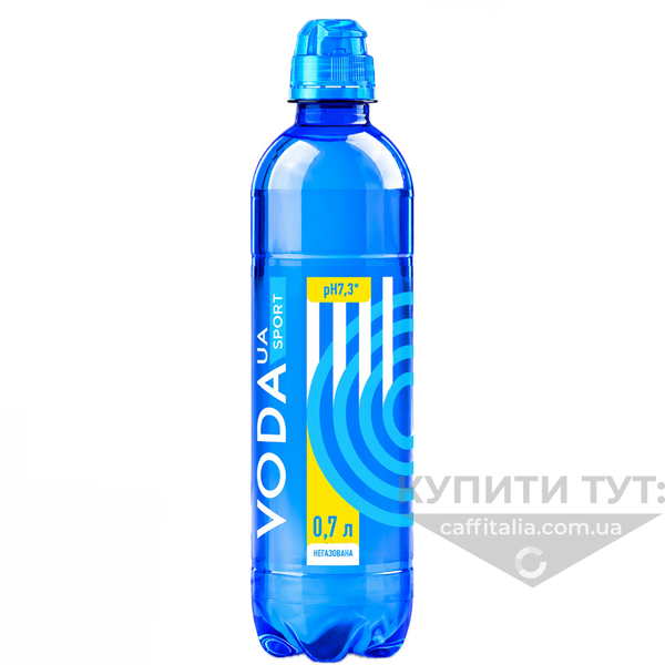 Вода питна, VODA UA Спорт, негазована 0,7л 21327 фото