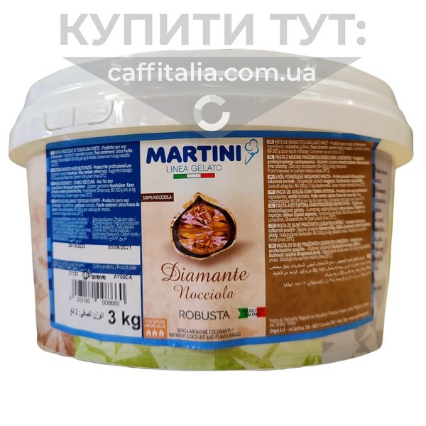 Фундучна натуральна паста (з ліщини), Master Martini, 1 кг 17474 фото
