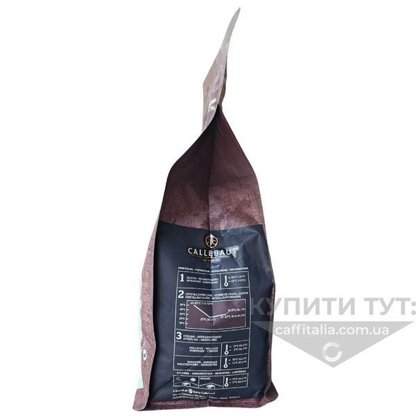 Чорний шоколад курвертюр Еквадор (Ecuador), 70,4 %, Callebaut, 2.5 кг 20135 фото