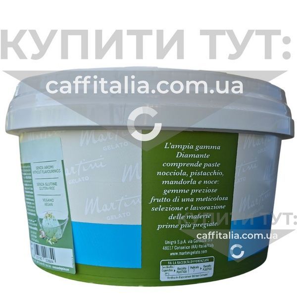 Фісташкова паста зелена Diamante Verde, Master Martini, 3 кг ориг. упак. 15652 фото