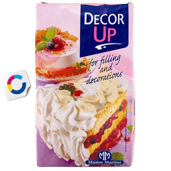 Вершки рослинні солодкі Декор Ап (Dekor Up), 27%, 1 л 15621 фото