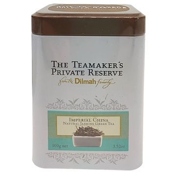 Чай зелений байховий Jasmine Green з пелюстками жасмину листовий, Dilmah, 100 г 14876 фото