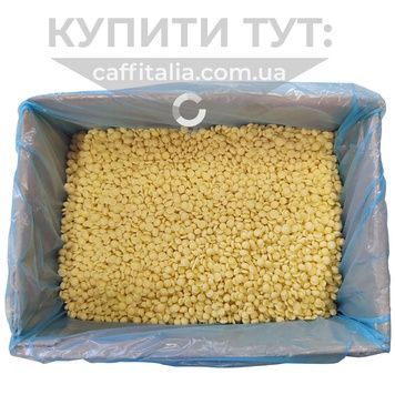 Какао-масло натуральне дезодороване в дропсах, Dezaan, 500 г 20872 фото