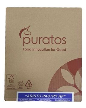 Маргарин Aristo Pastry HF 80%, Puratos, 2 кг (1 пластина) 21147 фото