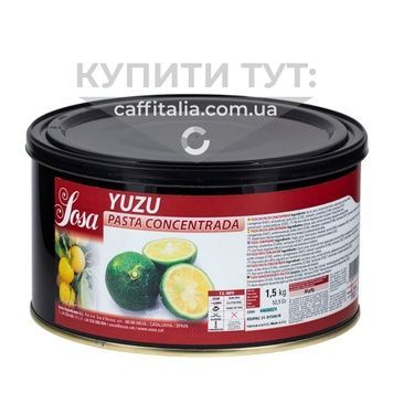 Паста з юзу Sosa 1,5 кг 18380 фото