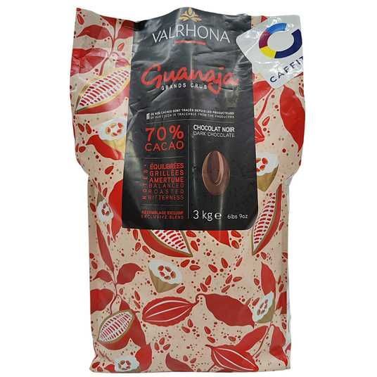 Купити чорний шоколад Guanaja 70% Valrhona — в наявності, опт