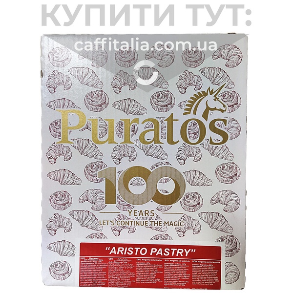 Маргарин Aristo Pastry 80%, Puratos, 10 кг - 2 кг (1 пластина) 16100 фото