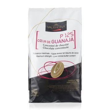 Шоколад чорний Coeur de Guanaja 80%, Valrhona, 3 кг 17455 фото