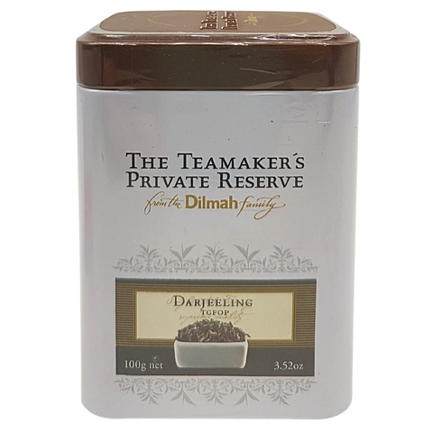 Чай чорний байховий Darjeeling листовий, Dilmah, 100 г - 100 г (жерстяна банка) 14875 фото