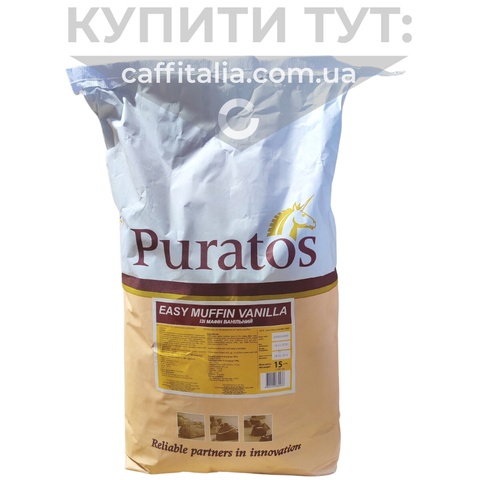 Суха суміш Easy Muffin Vanilla, Puratos, 15 кг 14814 фото