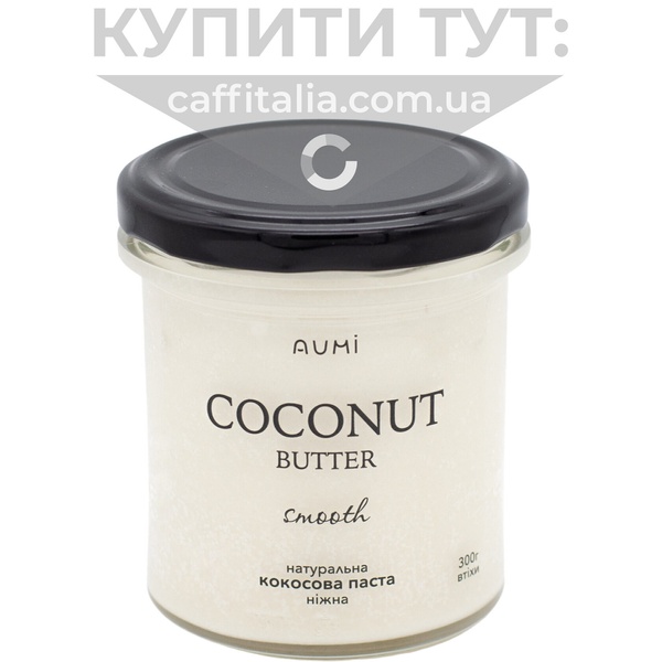 Кокосова паста ніжна, 300 г, Aumi 17164 фото
