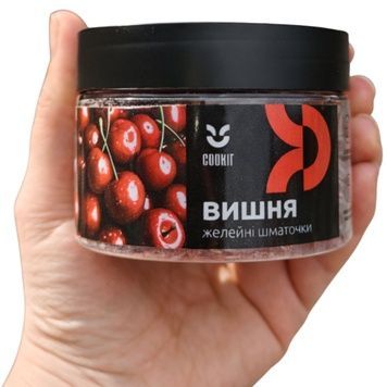 Желейні шматочки "Вишня", Cookit, 140 грам 21200 фото