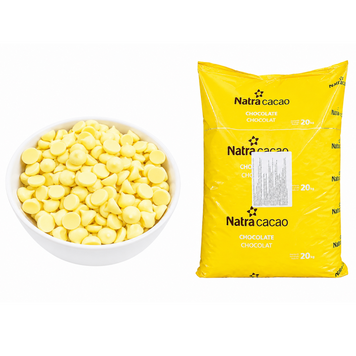 Білий шоколад 29.7%, Natra Cacao, 1 кг (на вагу) 14987 фото