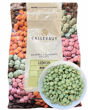 Шоколад зі cмаком лимону, Callebaut, 27.5%, 500 г (на вагу) 19819 фото