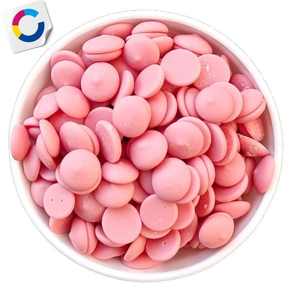 Шоколад зі смаком полуниці, Callebaut, 30%, 1 кг на вагу 15132 фото