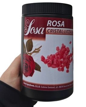 Зацукровані шматочки пелюстків троянди 1 мм, Sosa, 500 г 17086 фото